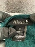 Alexa B 100% Polyester Teal Casual Dress Size 8 - photo 7