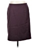 Express Design Studio Solid Burgundy Casual Skirt Size 4 - photo 1
