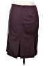 Express Design Studio Solid Burgundy Casual Skirt Size 4 - photo 2