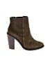 Joie Brown Green Ankle Boots Size EU 36 1/2 - photo 1