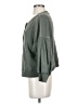 Something Navy 100% Cotton Green Long Sleeve Top Size S - photo 5