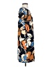 Nine West Print Blue Casual Dress Size S - photo 4