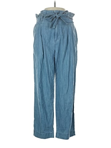 Madewell Denim Paperbag Pants (view 1)