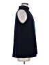 Susan Graver Blue Sleeveless Blouse Size L - photo 4