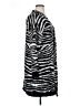 Dex 100% Acrylic Animal Print Black Cardigan Size 1X - photo 4