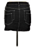 Unbranded Black Denim Skirt Size L - photo 2