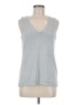 Calvin Klein Silver Sleeveless Top Size M - photo 1