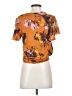 Tiny 100% Rayon Orange Short Sleeve Blouse Size XS - photo 2