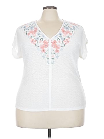 Bobeau Short Sleeve Top (view 1)