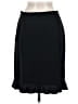 Votre Nom 100% Polyester Solid Black Formal Skirt Size 6 - photo 2