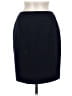 Talbots 100% Wool Solid Blue Wool Skirt Size 6 - photo 1