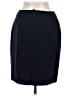 Talbots 100% Wool Solid Blue Wool Skirt Size 6 - photo 2