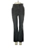 Madewell Chevron-herringbone Gray Jeans Size 25 waist - photo 1