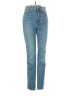 Madewell Chevron-herringbone Blue Jeans Size 25 waist - photo 1