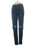 Just Black Hearts Blue Jeans Size 27 waist - photo 1