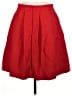 Ann Taylor Solid Red Formal Skirt Size 6 - photo 2