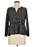 Rails Black 3/4 Sleeve Blouse Size M - photo 1