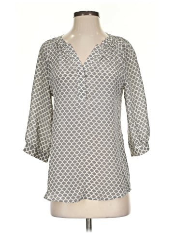 Ellie Kai 3/4 Sleeve Silk Top (view 1)