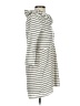Loveappella Stripes Ivory Casual Dress Size S - photo 4