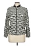 Chico's Animal Print White Jacket Size Med (1) - photo 1