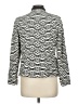 Chico's Animal Print White Jacket Size Med (1) - photo 2