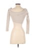 Bershka Tan Long Sleeve Top Size S - photo 2