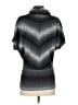 Candie's Chevron-herringbone Gray Poncho Size S - photo 2