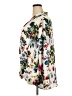 Pleione 100% Polyester Floral Ivory Long Sleeve Blouse Size 2X - photo 5