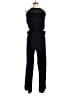 Just Fab 100% Rayon Solid Black Jumpsuit Size XL - photo 1