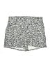 Catherine Malandrino Animal Print Ivory Black Shorts Size M - photo 1