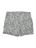 Catherine Malandrino Animal Print Ivory Black Shorts Size M - photo 2