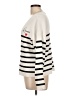 Marled Stripes Ivory Pullover Sweater Size L - photo 5