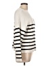 Marled Stripes Ivory Pullover Sweater Size L - photo 4