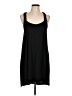 A'gaci Solid Black Casual Dress Size L - photo 1
