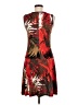 Bali Graphic Red Casual Dress Size 6 - photo 2