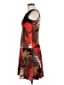Bali Graphic Red Casual Dress Size 6 - photo 5