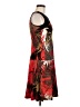 Bali Graphic Red Casual Dress Size 6 - photo 4