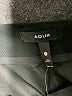 Aqua 100% Polyester Black Dress Pants Size S - photo 4