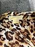MICHAEL Michael Kors 100% Cotton Animal Print Brown Long Sleeve Blouse Size 2 - photo 7