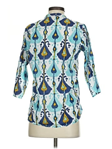 Roberta Roller Rabbit 3/4 Sleeve Blouse (view 2)