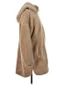Only 100% Polyester Tan Coat Size XS - photo 4