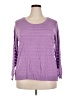 Lane Bryant Purple Pullover Sweater Size 18 - 20 Plus - photo 1
