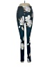 Athleta Floral Blue Leggings Size M - photo 1