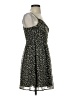 Delia's 100% Polyester Animal Print Black Casual Dress Size 5 - photo 4