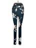 Athleta Floral Blue Leggings Size M - photo 2