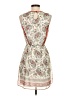 Pink Owl 100% Polyester Paisley Ivory Casual Dress Size S - photo 2