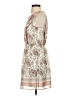 Pink Owl 100% Polyester Paisley Ivory Casual Dress Size S - photo 5