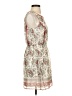 Pink Owl 100% Polyester Paisley Ivory Casual Dress Size S - photo 4