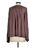 By Together 100% Polyester Brown Long Sleeve Blouse Size S - photo 2