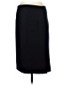 Louben Solid Black Formal Skirt Size 6 - photo 2